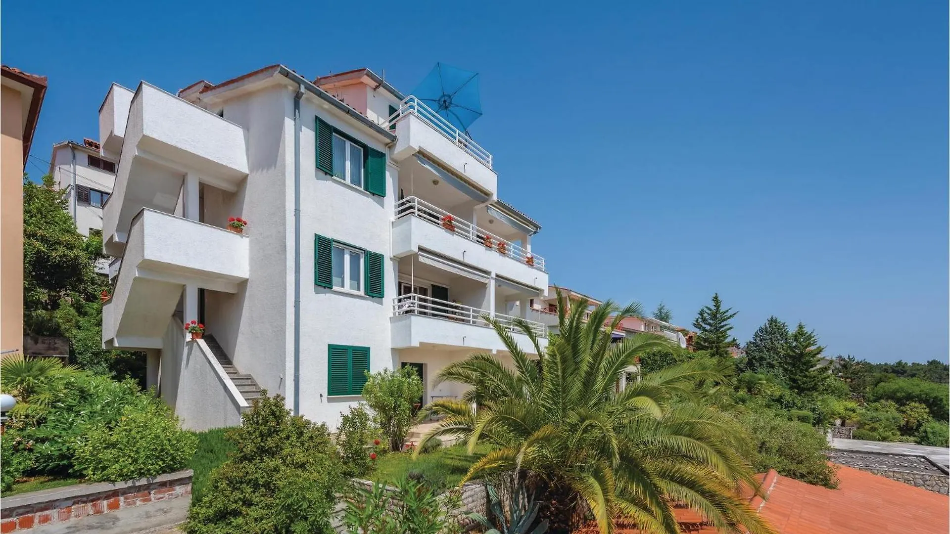 Amazing Apartment In Rabac With Kitchen