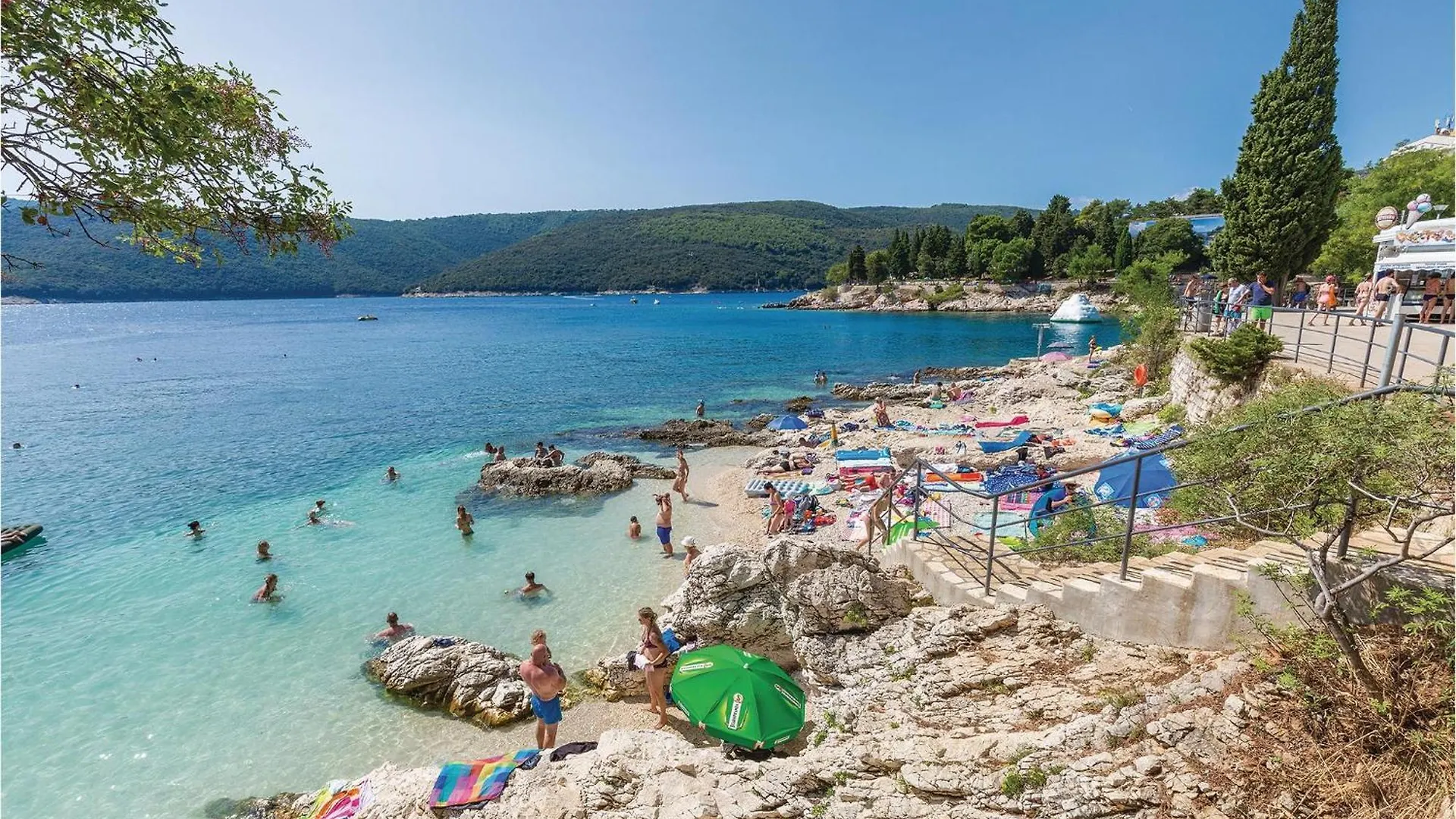 Amazing Apartment In Rabac With Kitchen